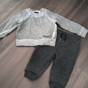 Grey Hudson sweatsuit set